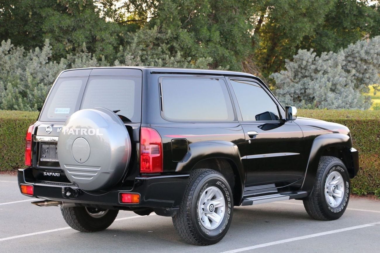 نيسان باترول سفاري نيسان باترول سفارى 2023 جير عادى باب واحد فل ابشن صبغ وكاله تشييكات وكاله تحت الضمان بحاله ممتازه