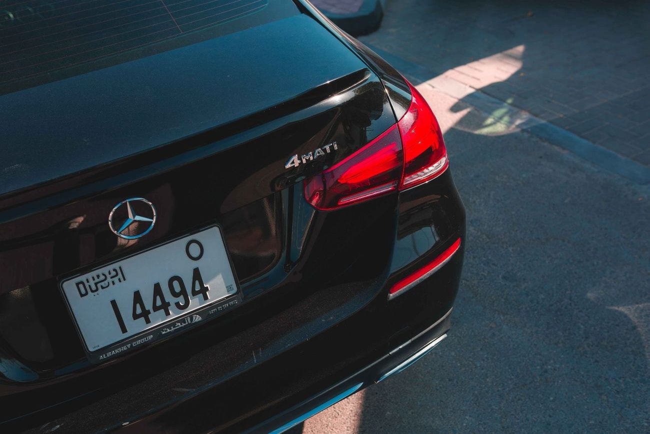 Mercedes Benz A220 STD (NON GCC) Mercedes A220 2019 (Black) 90,261 KM