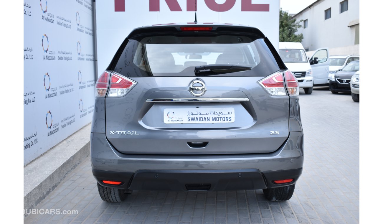 Nissan X-Trail 2.5L S AWD 2015 GCC SPECS WITH DEALER WARRANTY STARTING FROM 49,900 DHS