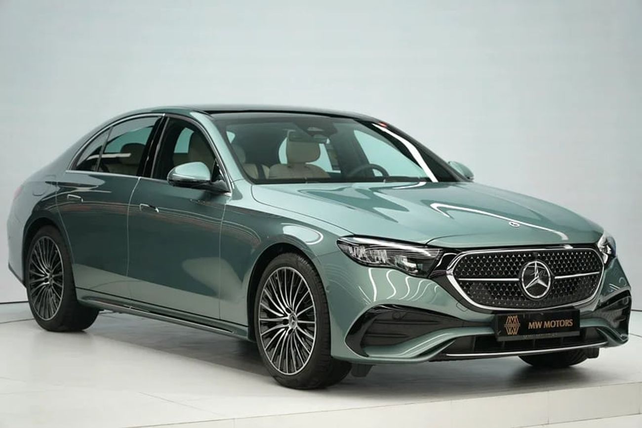 مرسيدس بنز E 200 كوبيه Summer Offer | E 200 | GCC 0km | Agency Warranty | AMG Sports Package