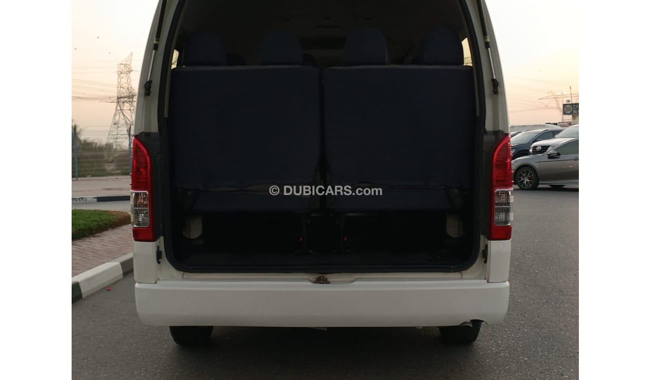 Toyota Hiace `HIGHROOF, 2.7L PETROL, REAR A/C / NO WORK REQUIRED (LOT # 159671)