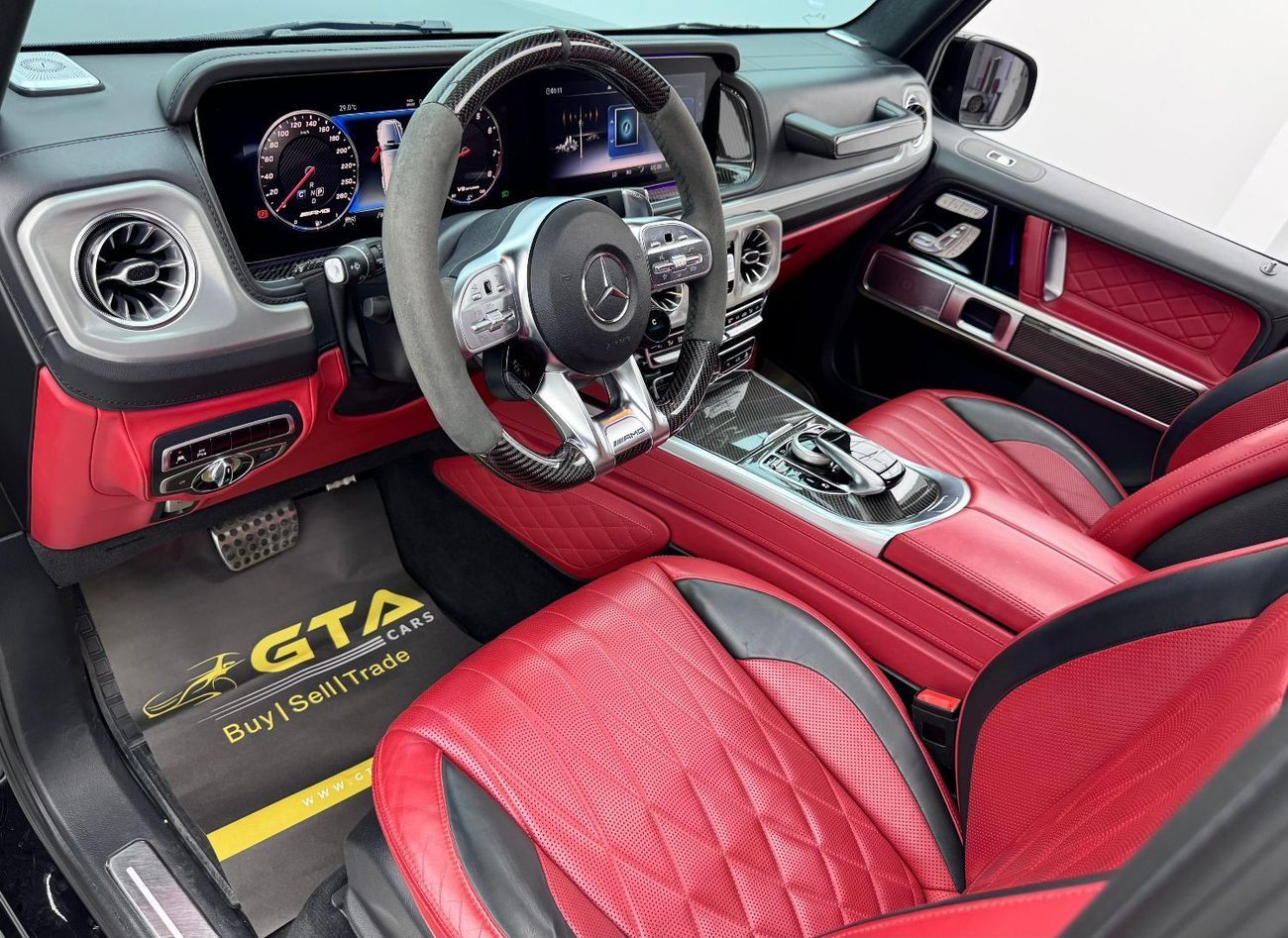 مرسيدس بنز G 63 AMG Std 4.0L 2021 Mercedes Benz G63 AMG, 2026 Warranty + Service Pack, Fully Loaded, Excellent Condition