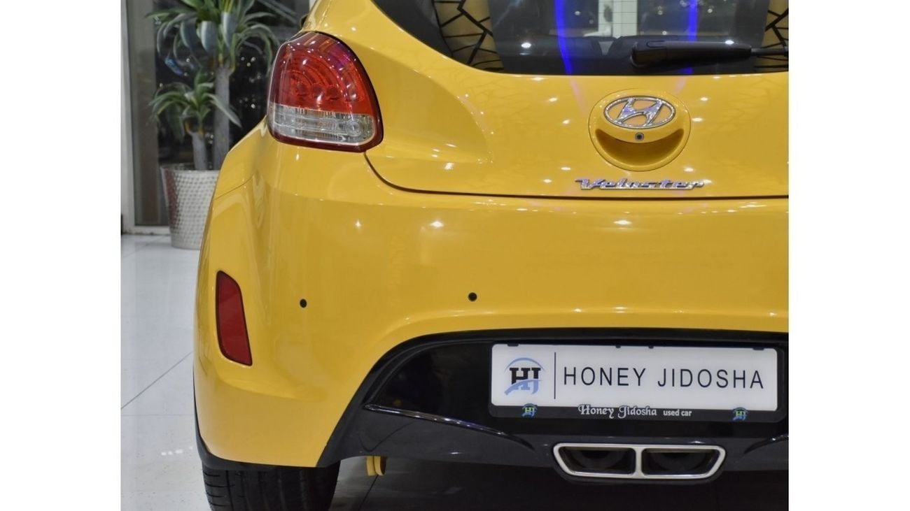 Hyundai Veloster EXCELLENT DEAL for our Hyundai Veloster ( 2015 Model ) in Yellow Color GCC Specs