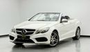 Mercedes-Benz E 400 AMG 3.0L 2016 Mercedes Benz E400 AMG Cabriolet, Full Service History, Excellent Condition, GCC