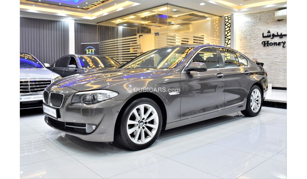بي أم دبليو 530i EXCELLENT DEAL for our BMW 530i ( 2013 Model ) in Brown Color GCC Specs