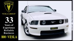 Ford Mustang GT / CS + V8 + AUTOMATIC + PERFECT CONDITION + FULL OPTION / GCC / 2008 / UNLIMITED MILEAGE WARRANTY