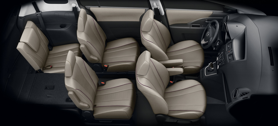 Mazda Premacy interior - Seats