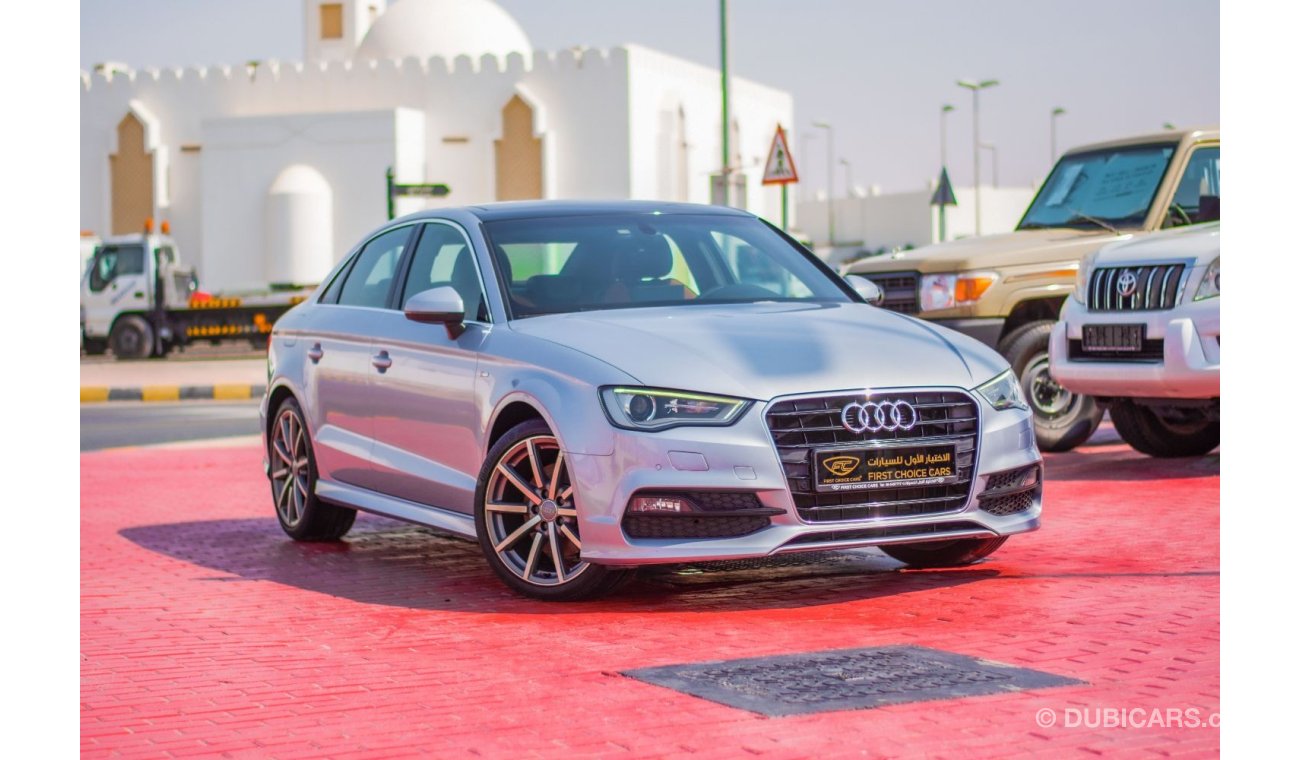 Audi A3 40 TFSI S-Line 2016 | AUDI | A3 40-TFSI | S LINE | GCC | FUEL ECONOMY | AGENCY FULL-SERVICE HISTORY 