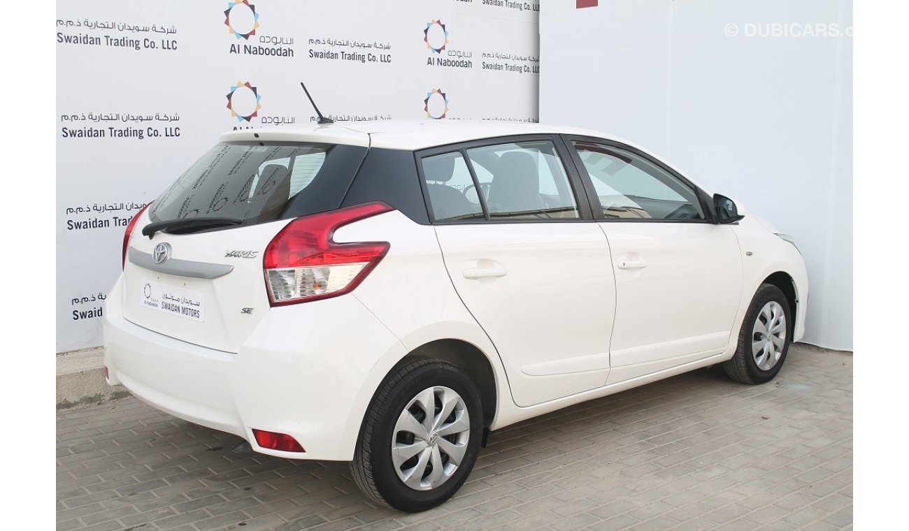 Toyota Yaris 1.3L SE HATCHBACK MODEL 2016 GCC SPECS DEALER WARRANTY