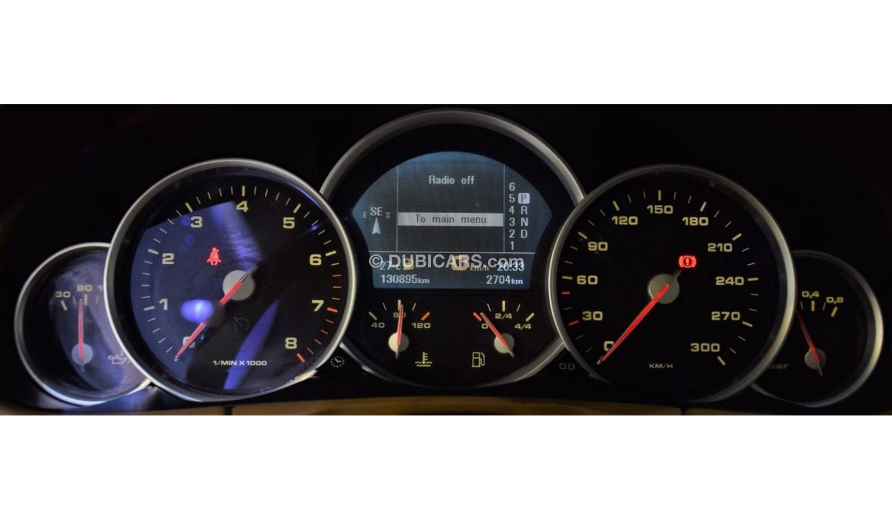 بورش كايان Porsche Cayenne TURBO 2005 Model!! in White Color! GCC Specs