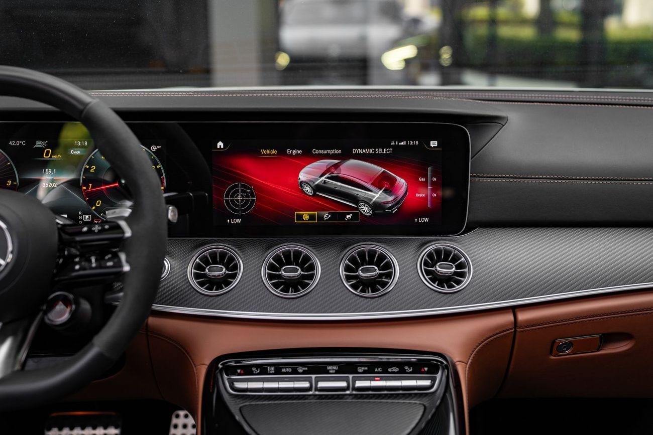 Mercedes Benz AMG GT 53 Night package 2 keys Under warranty and service contract from Gargash