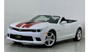 Chevrolet Camaro SS 2015 Chevrolet Camaro SS, Warranty, GCC, Low Kms!