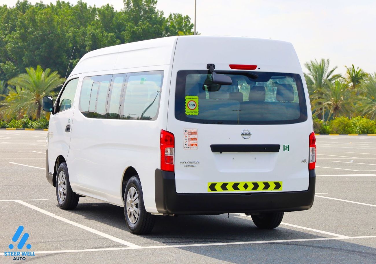Nissan Urvan Std 2021 NV350 13 High Back Executive Seats / 2.5 Petrol M/T / GCC / Like New Condition