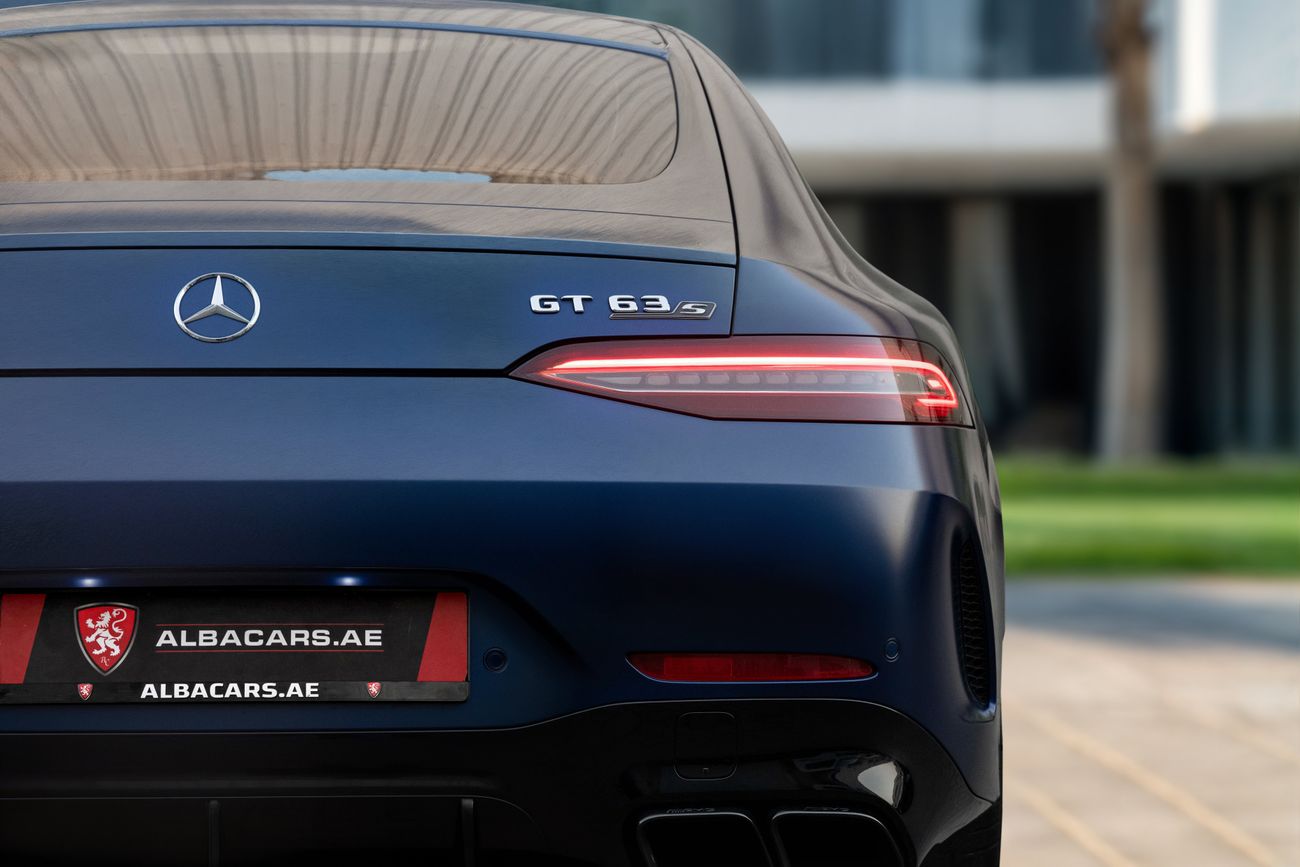 Mercedes-Benz AMG GT AMG GT63S | 6,463 P.M | 0% Downpayment | ONE OWNER | GT63S + | AGENCY HISTORY