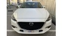 Mazda 3 2.0L | GCC | EXCELLENT CONDITION | FREE 2 YEAR WARRANTY | FREE REGISTRATION | 1 YEAR COMPREHENSIVE I