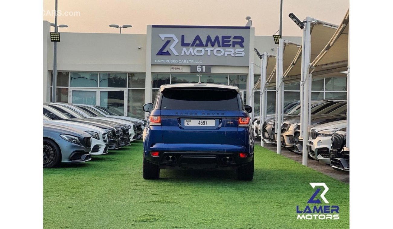 Land Rover Range Rover Sport SVR Range Rover SVR /Gcc/no accident /original paint / 8 Cylinder / 5.0 Engine