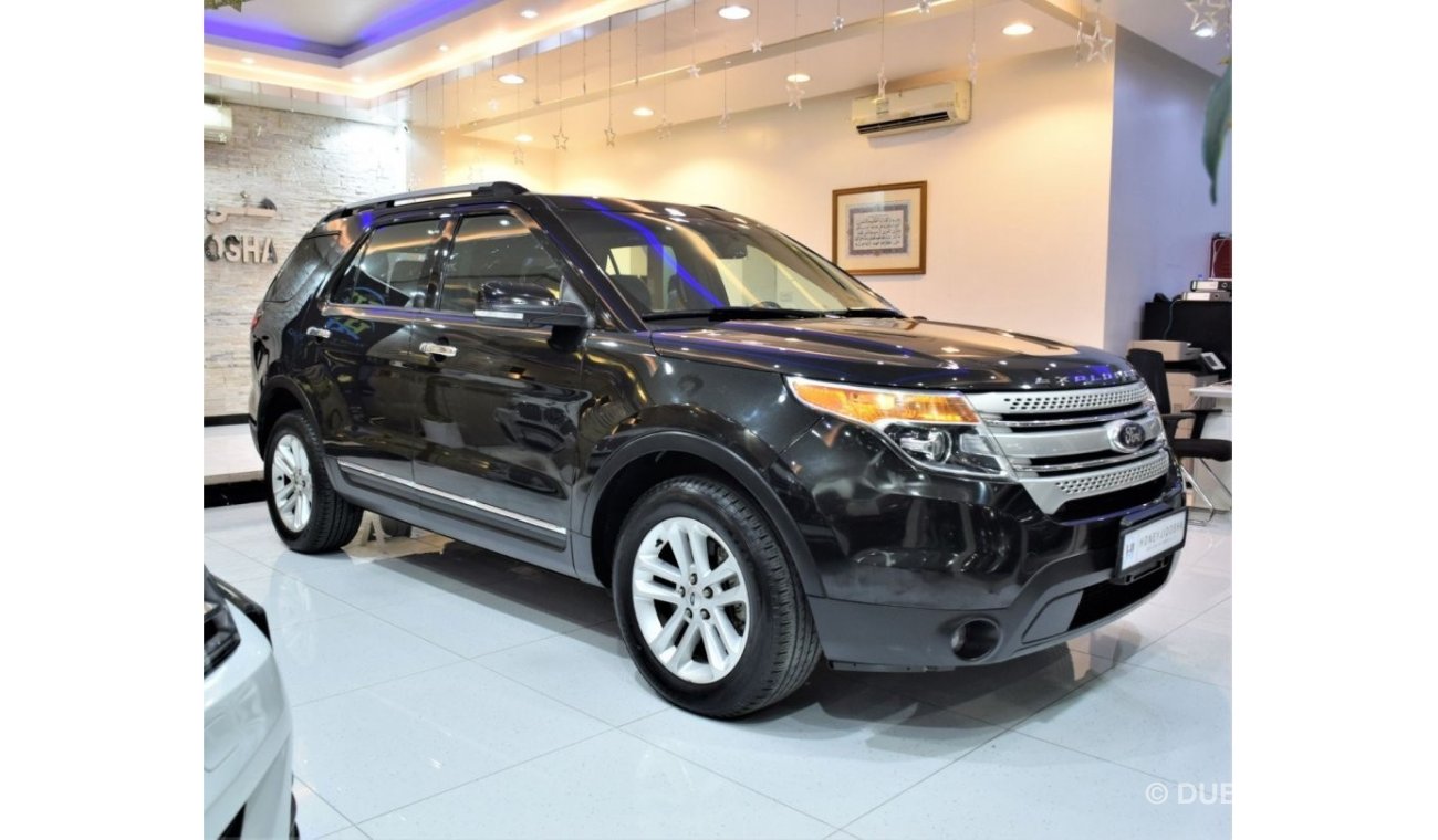 فورد إكسبلورر EXCELLENT DEAL for our Ford Explorer XLT 4WD ( 2014 Model! ) in Black Color! GCC Specs