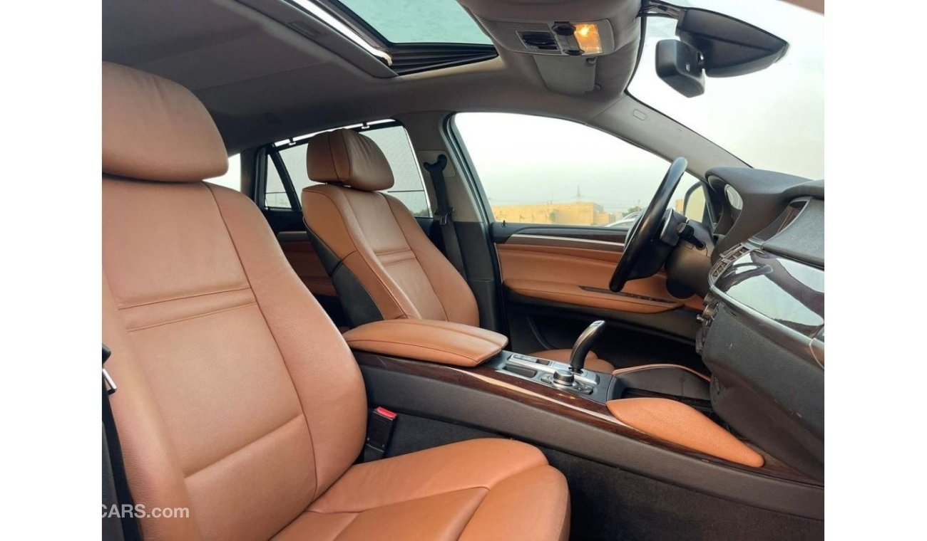 BMW X6 50i Exclusive X6 2013 GCC model XDRIVE 50i in agency condition, agency dye, without accidents, full