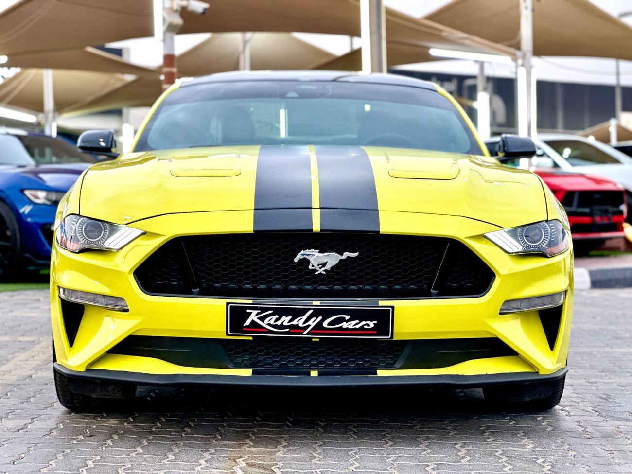 فورد موستانج Ecoboost | Monthly 1200/- | 0% DP | Blindspot | Fabric Seats | Touch Screen | # 04576