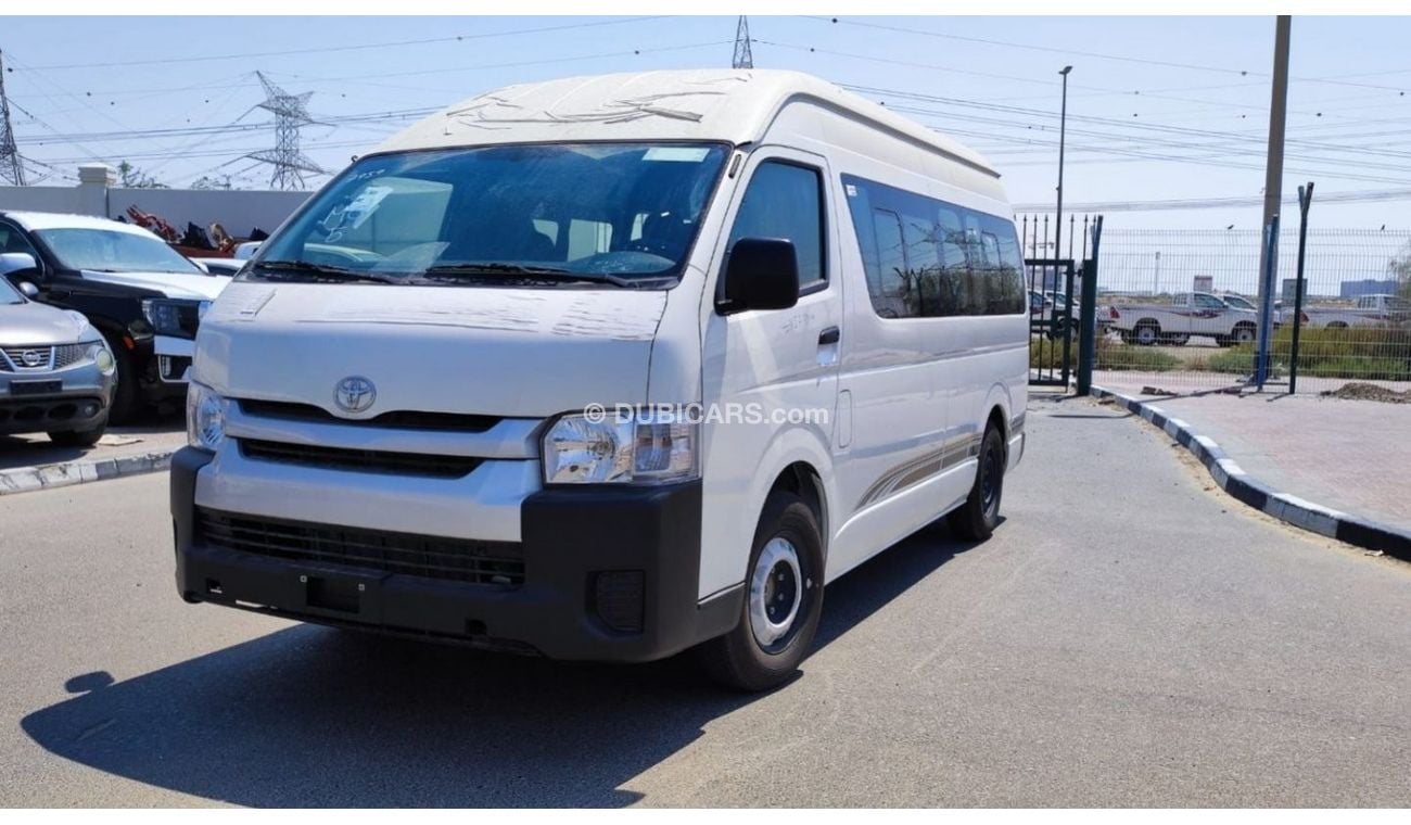 Toyota Hiace New Hiace High Roof 2.5L Diesel, 2023, RWD, 14 Seats, white color