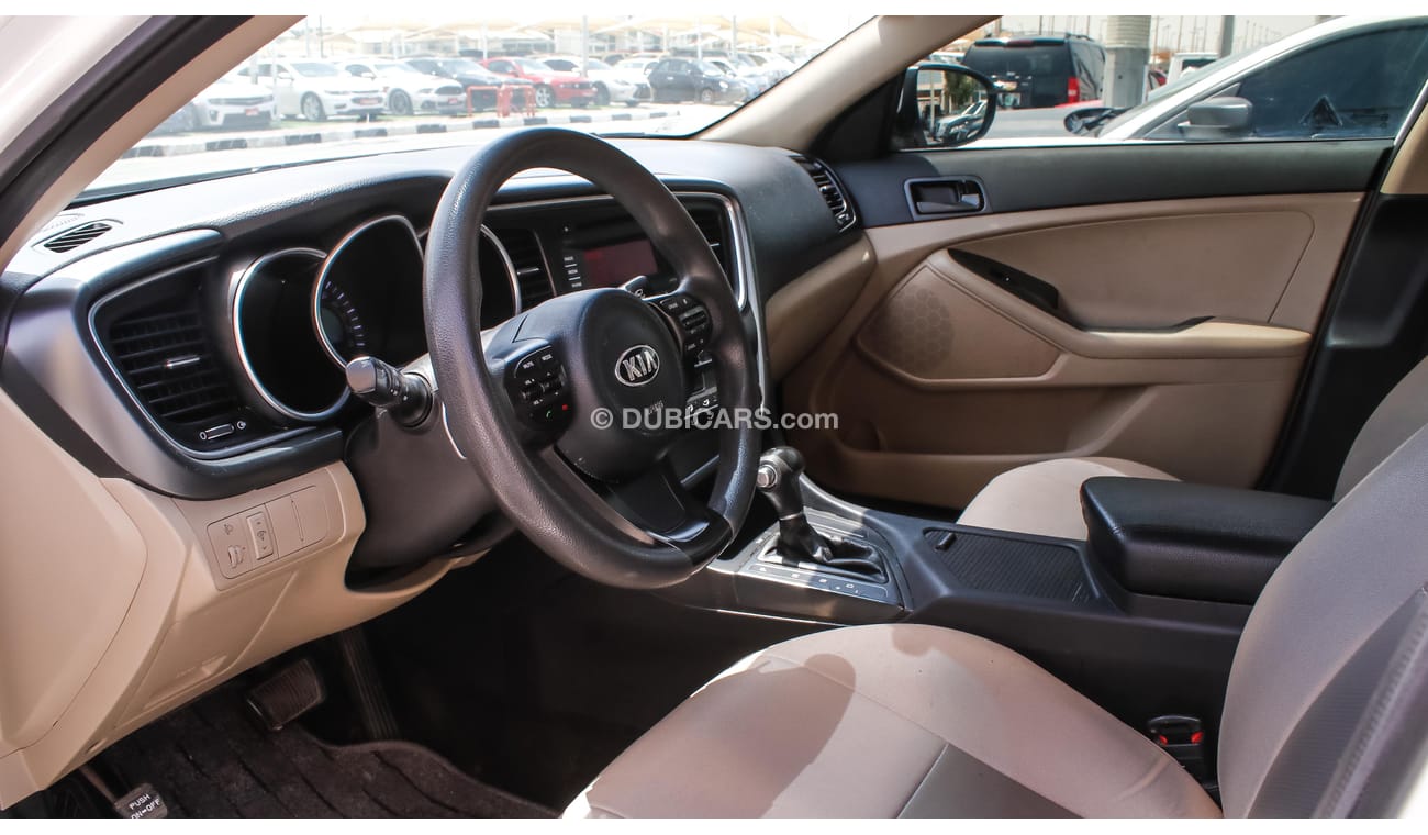 كيا أوبتيما 2014 Kia Optima Gulf specs V4 clean car in excellent condition