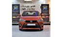 تويوتا يارس EXCELLENT DEAL for our Toyota Yaris SE 1.5L 2015 Model!! in Orange Color! GCC Specs