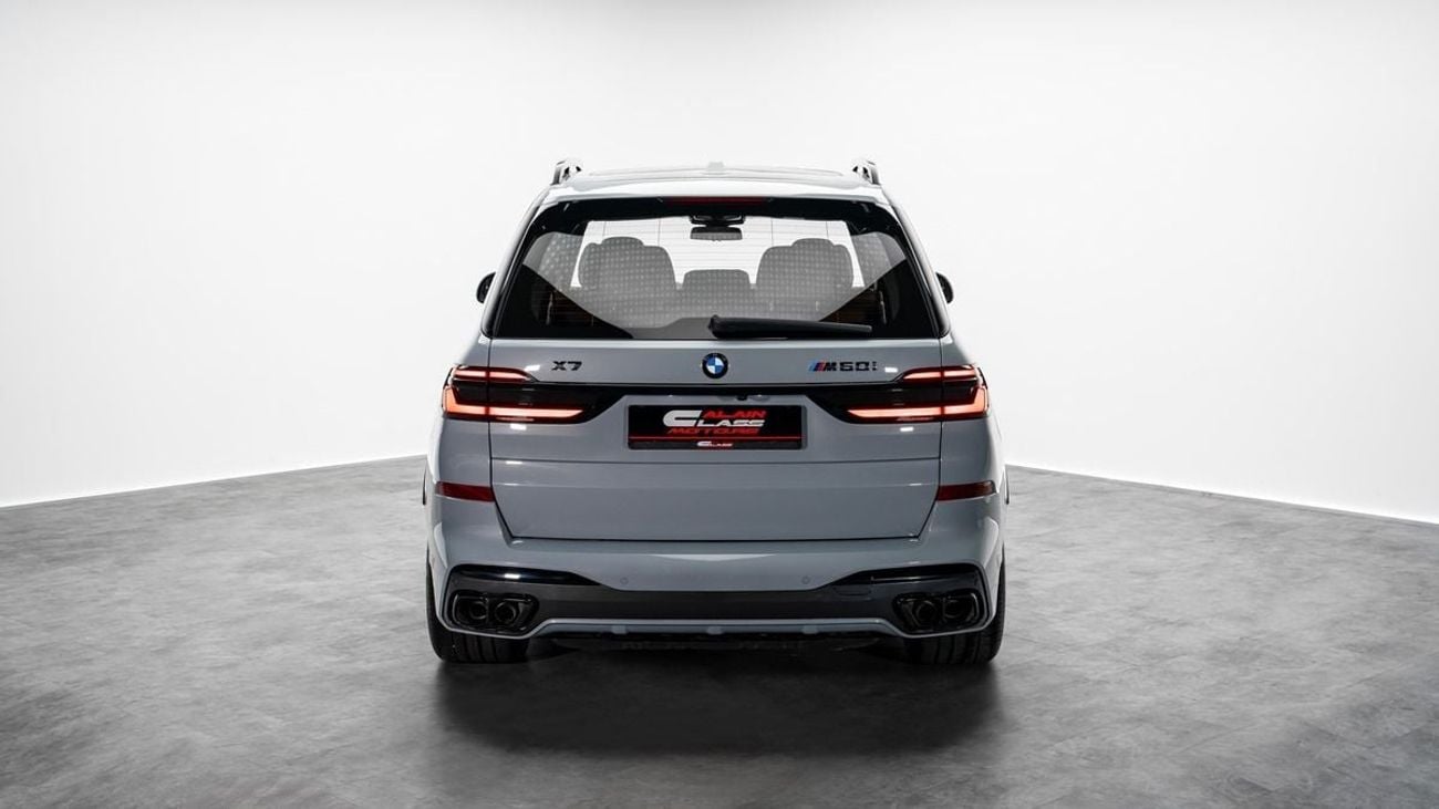 BMW X7 M60i - 2025 - GCC - Under Warranty