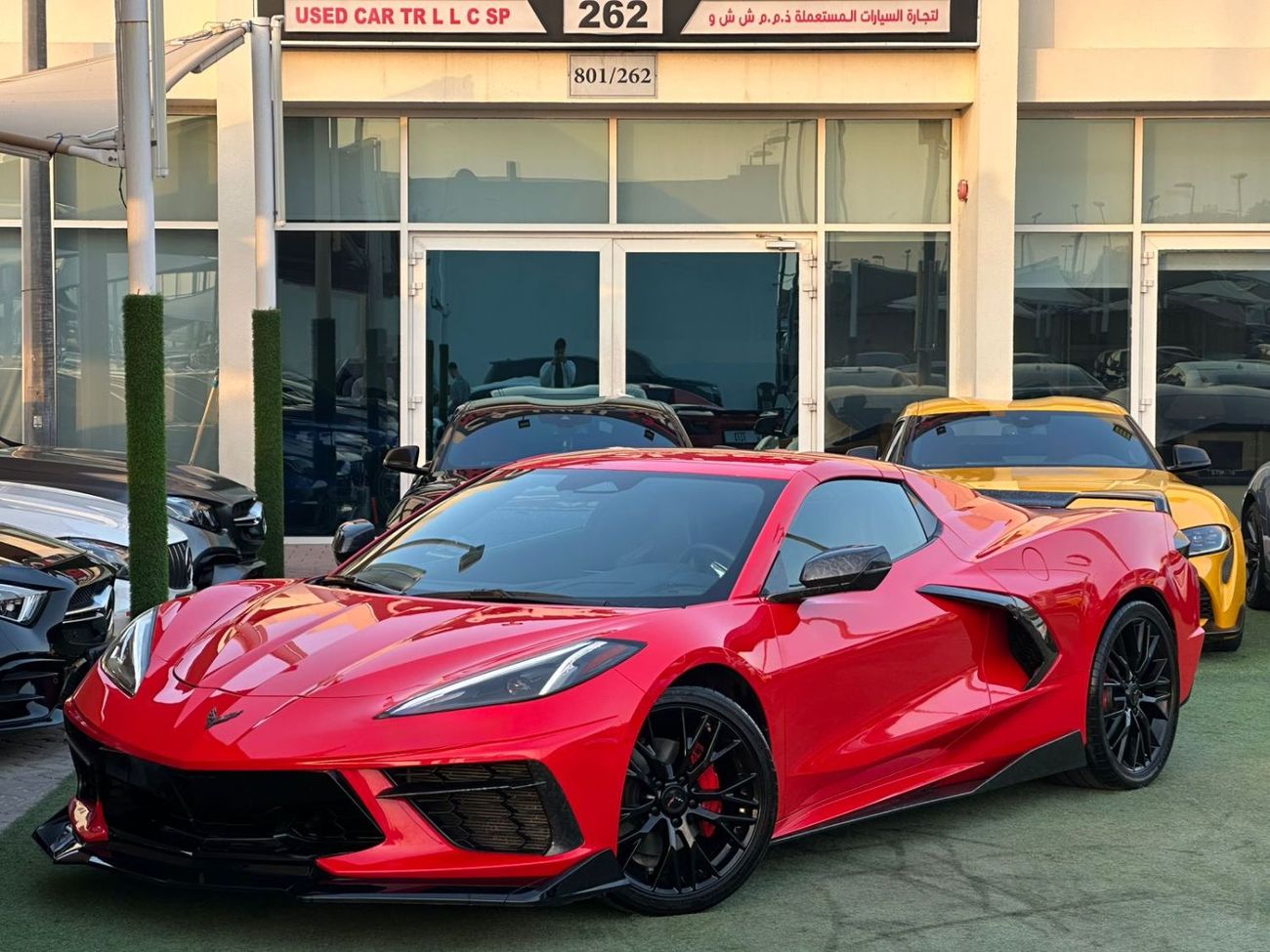 شيفروليه كورفت شيفورليه كورفت C8 2LT 2024 وارد أمريكا فل ابشن بحاله ممتازه