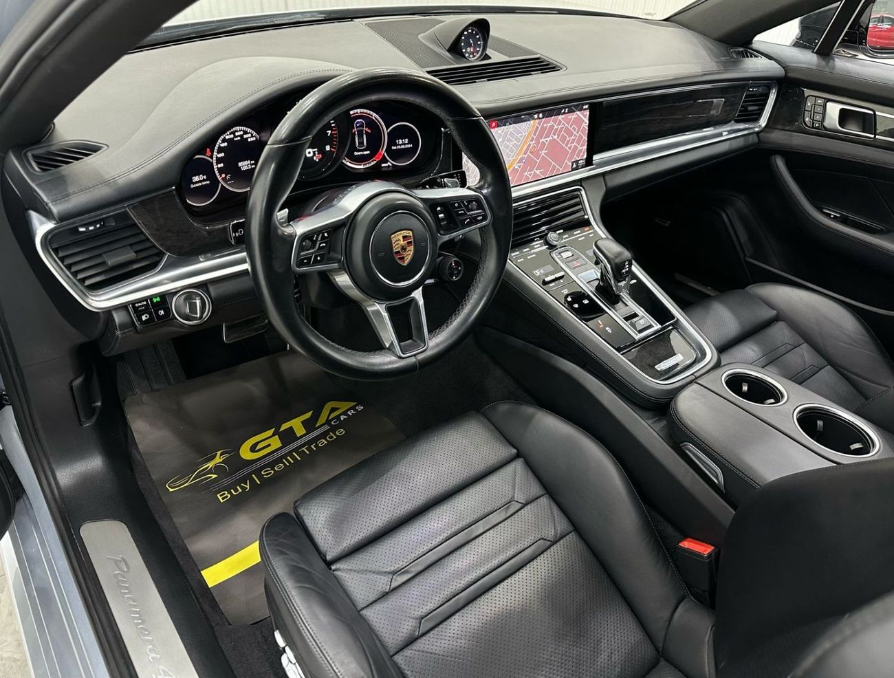 بورش باناميرا 2017 Porsche Panamera 4S,Aug 2024 Al Naboodah Warranty, Full Al Naboodah Service History, GCC