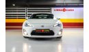 Toyota 86 Toyota 86 2015 GCC under Warranty with Flexible Down-Payment.