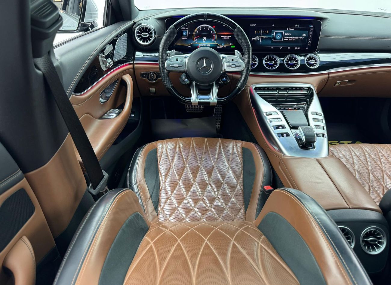 مرسيدس بنز ايه ام جي جي تي 43 2020 Mercedes-AMG GT 43 4-Door Coupe, Fully Loaded, 1 Year Warranty, Agency FSH, GCC