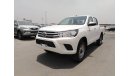 تويوتا هيلوكس PICKUP 2.4L ENGINE 2019 MODEL BASIC OPTION WITH SILVER CHROME MANUAL TRANSMISSION DIESEL