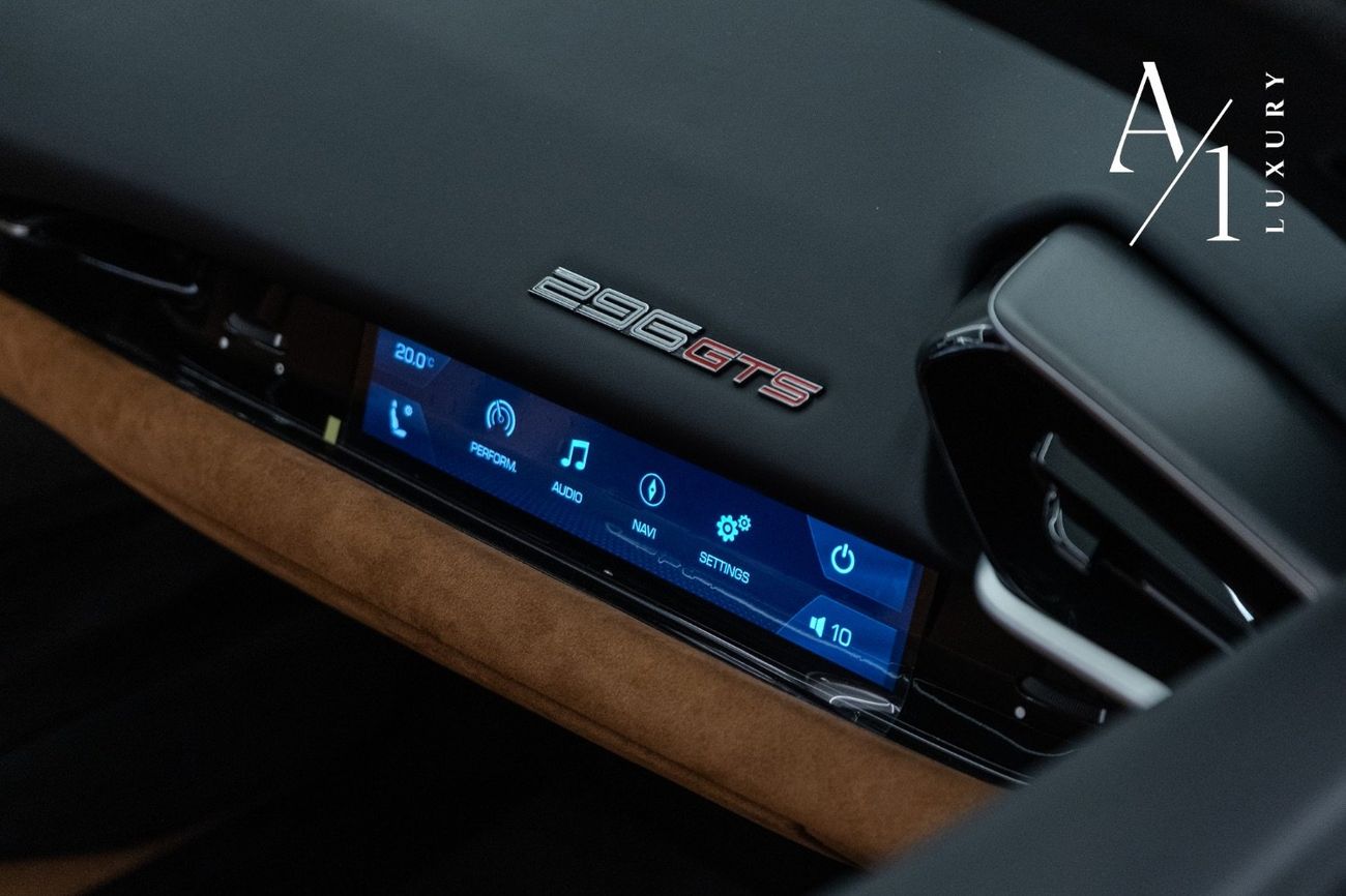 Ferrari 296 GTS 2023 Ferrari 296 GTS, Service Pack, Delivery Kms, 830 HP, Carbon Fiber Package, Japanese Spec