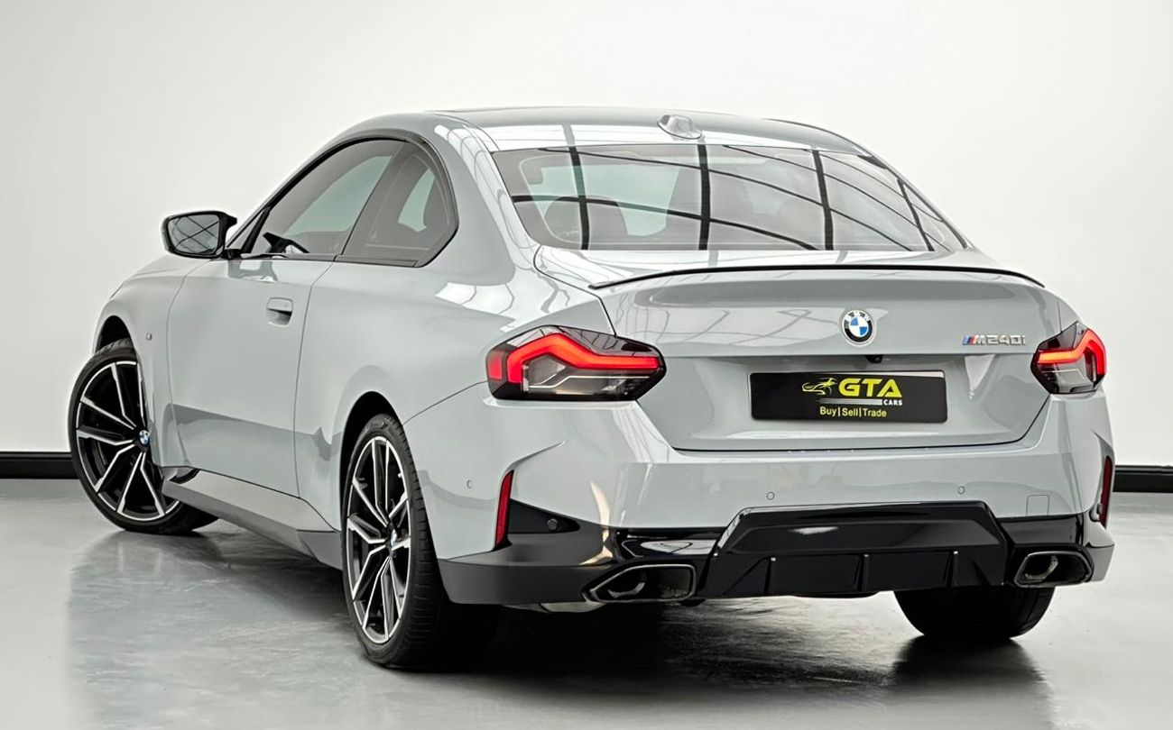 BMW M240i 2024 BMW M240i M-Sport, 2029 BMW Warranty + Service Contract, BMW Full Service History, GCC