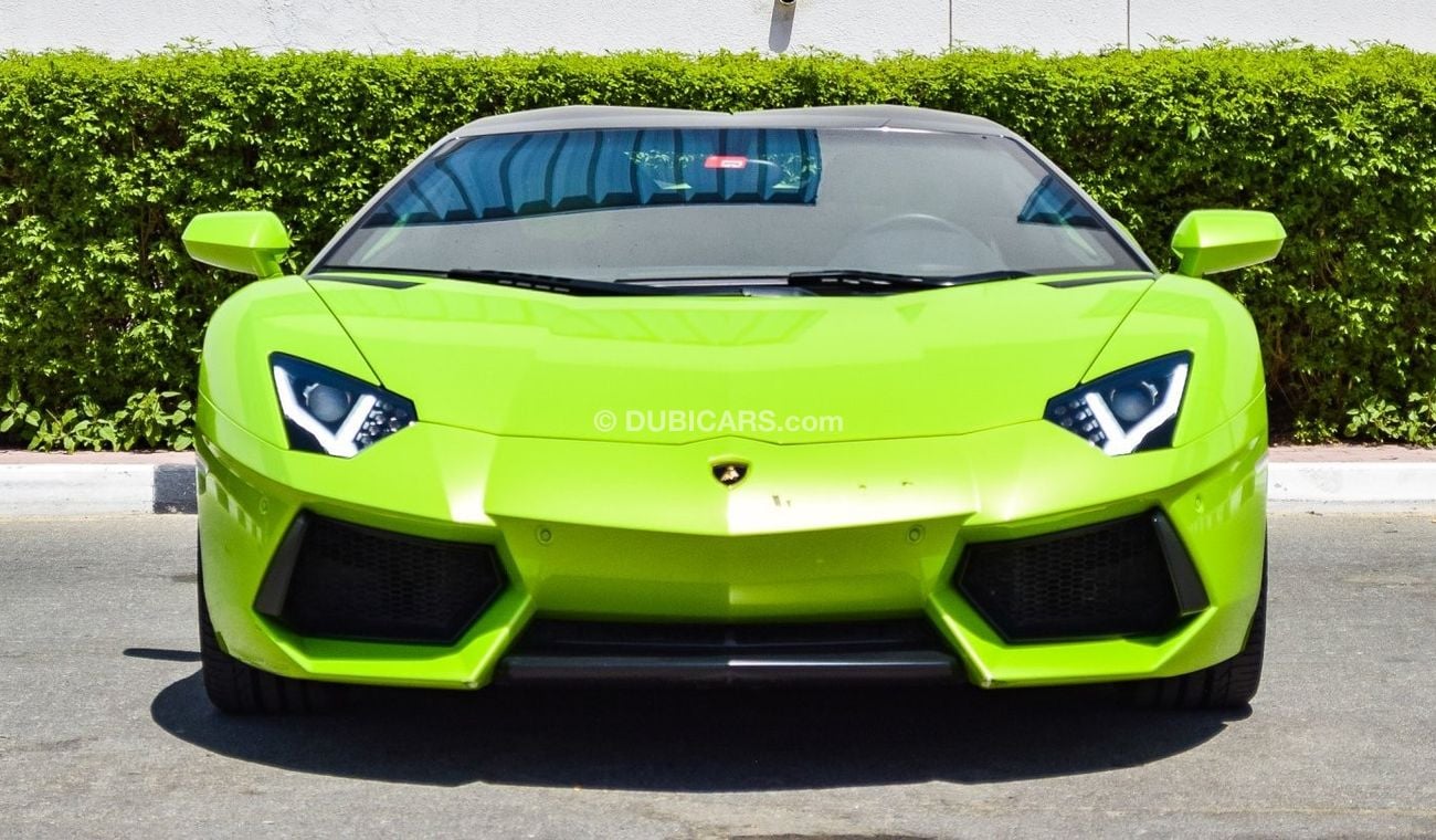 Lamborghini Aventador LP 700-4 2015 GCC Premium paint and Sport package