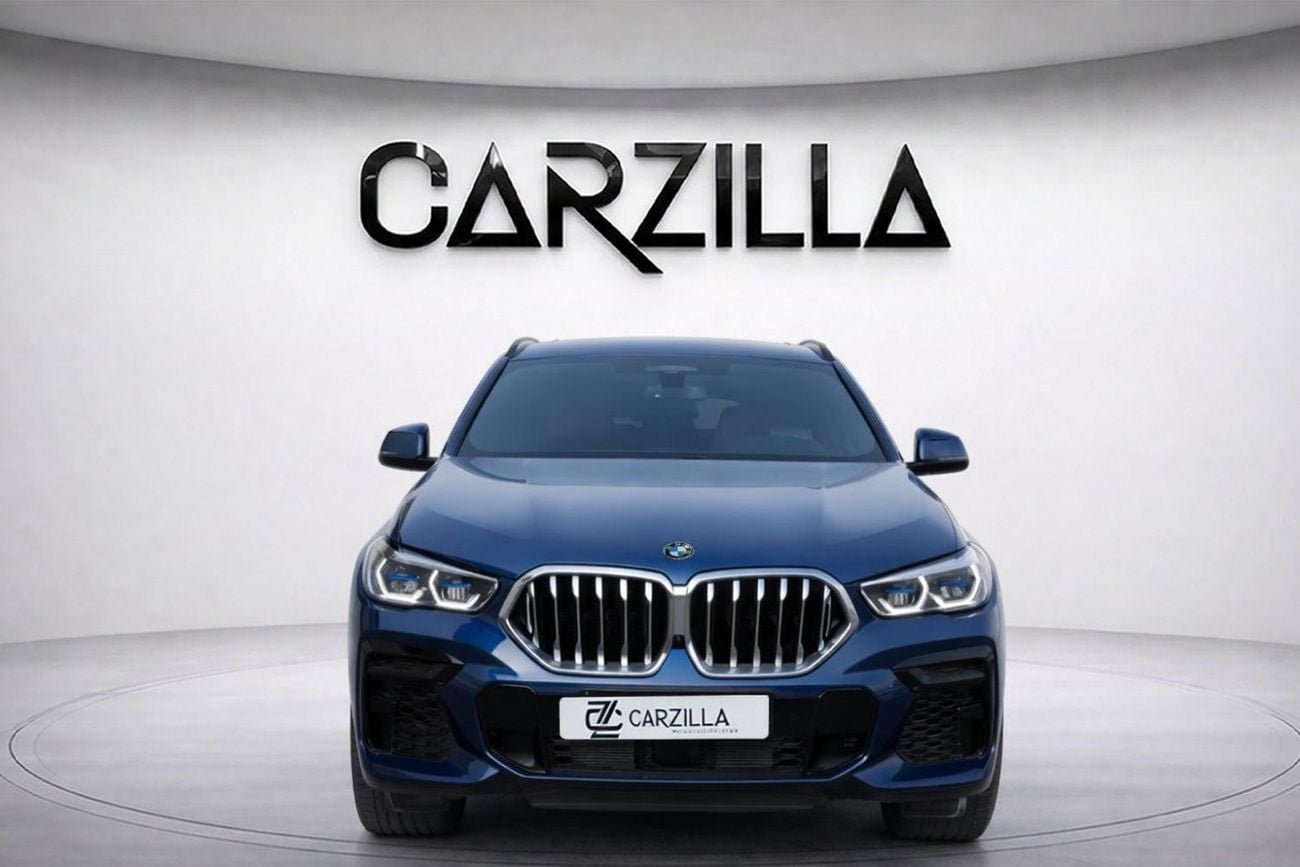 BMW X6 40i M SPORT 3.0L l AED 4,015 P.M l 0% Downpayment l Agency Warranty & Se