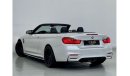 BMW M4 2015 BMW M4 Convertible, BMW Service History, Warranty, GCC