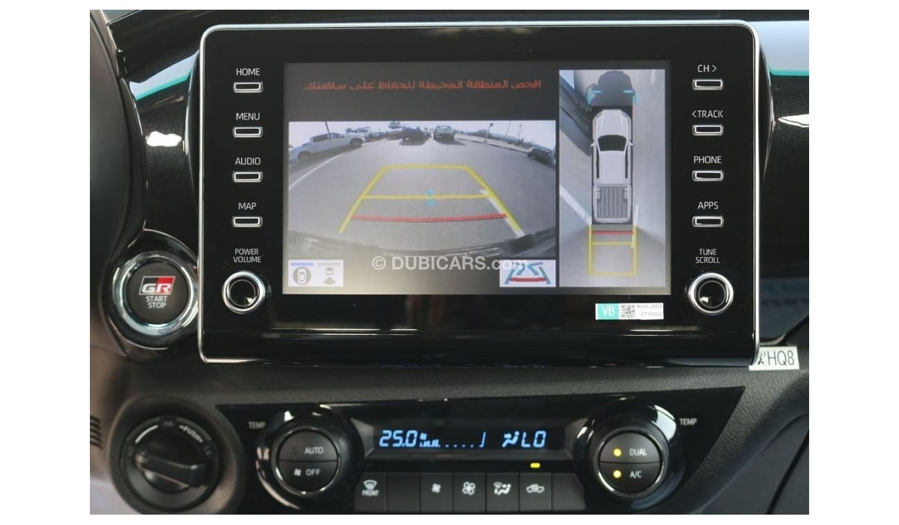 Toyota Hilux GR SPORT WITH RADAR AND 360 CAMERA SPECIAL SPORT RED INTERIOR EXPORT ONLY