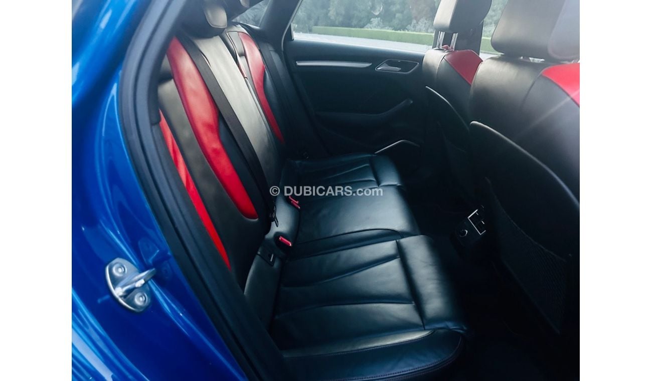 Audi S3 MODEL 2016 GCC CAR PERFECT CONDITION INSIDE AND OUTSIDE FULL OPTION SUN ROOF