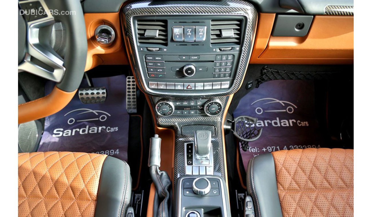 Mercedes-Benz G 63 AMG | inside Tan