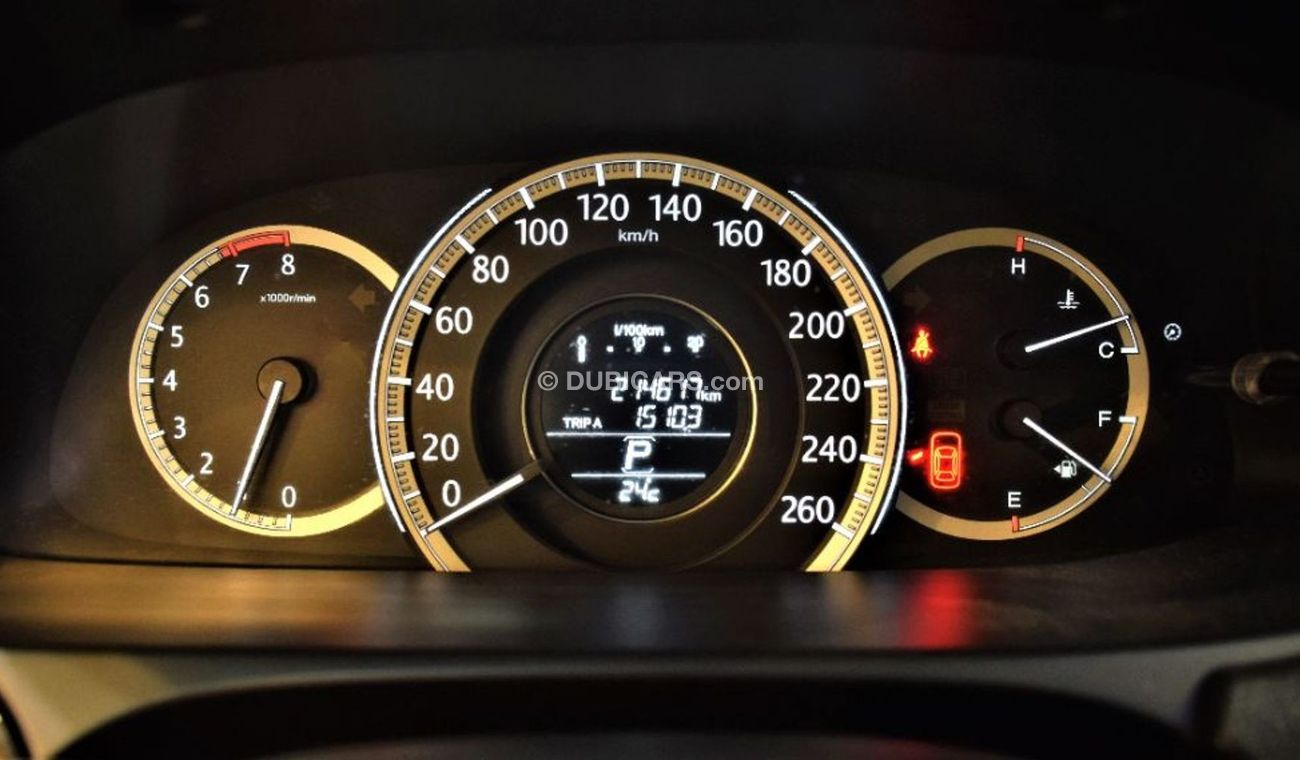 هوندا أكورد Amazing Honda Accord 2014 Model!! in White Color! GCC Specs