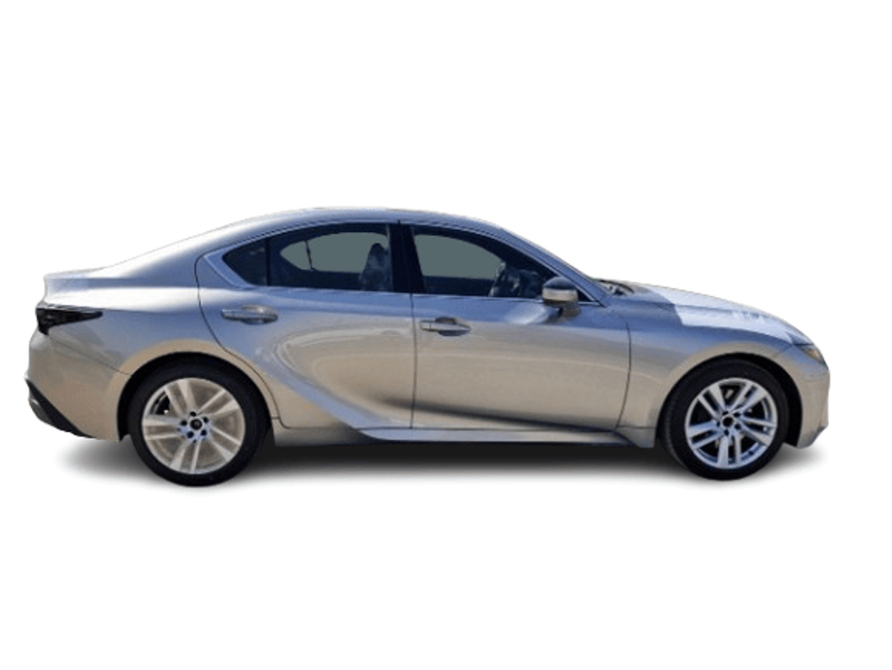 لكزس IS 300 ECTALM005 - 2025 Lexus IS300 Prime – 2.0L Petrol Auto – GCC – Silver with Dark Rose Interior