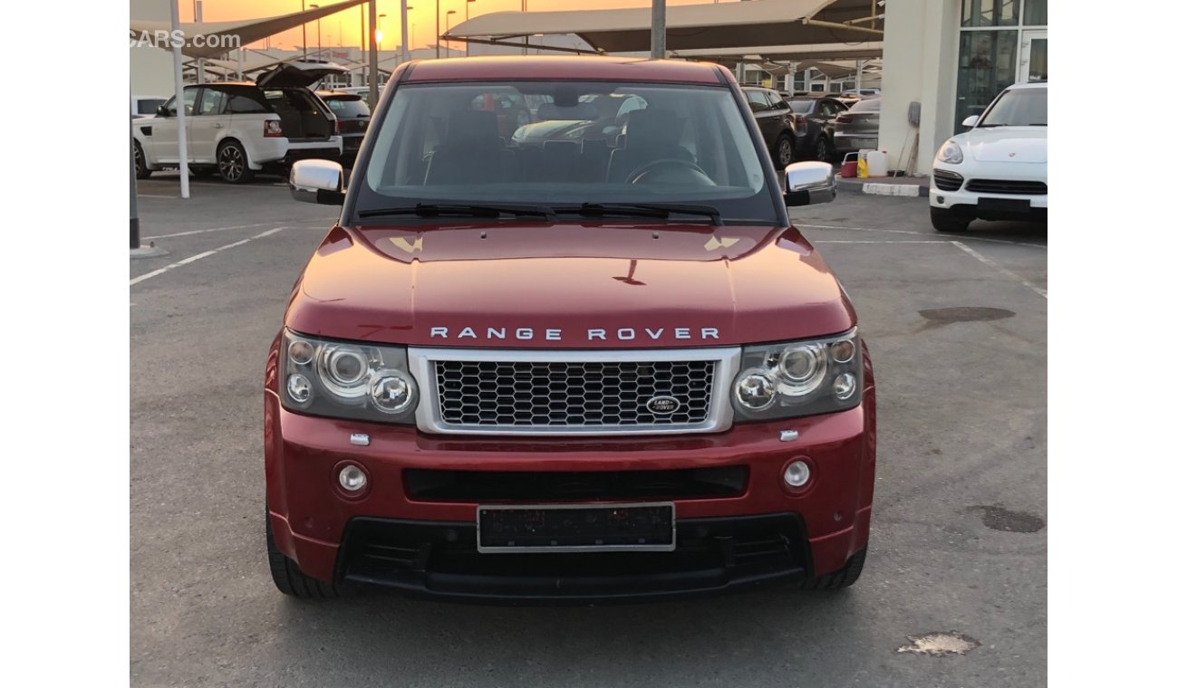 Land Rover Range Rover Sport Supercharged RANG ROVER SPORT SUPER CHARGE MODEL 2009 GCC car prefect condition full option sun roof leather seat