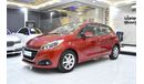 Peugeot 208 EXCELLENT DEAL for our Peugeot 208 1.6L ( 2019 Model ) in Red Color GCC Specs
