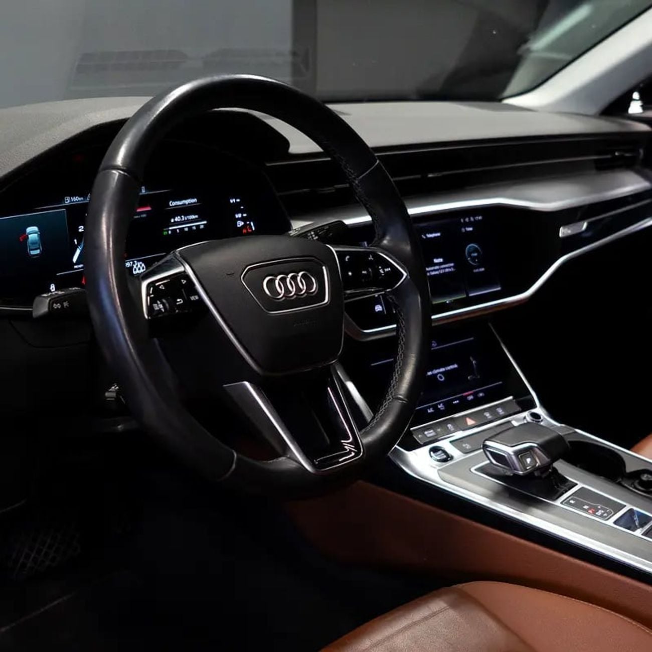 أودي A6 40 TFSI 2.0L AED 2,490 P.M. • 0% Downpayment • Audi A6 40 Tfsi • Agency Warranty