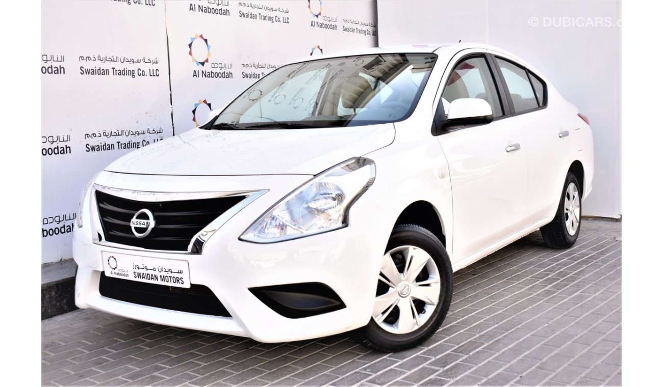 Nissan Sunny AED 574 PM | 1.5L SV GCC DEALER WARRANTY