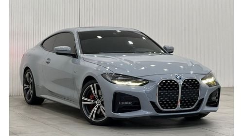 BMW 430i M Sport 2022 BMW 430i M-Sport Coupe, 2026 BMW Warranty + Service Pack, Low Kms, GCC