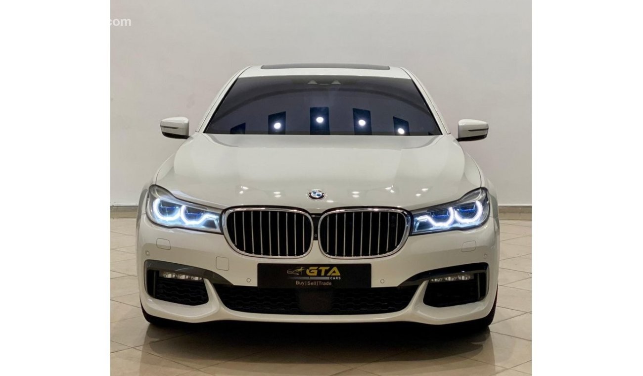 بي أم دبليو 750 2018 BMW 750Li M Sport Masterclass, BMW Warranty + Service Contract, Full Service History, GCC