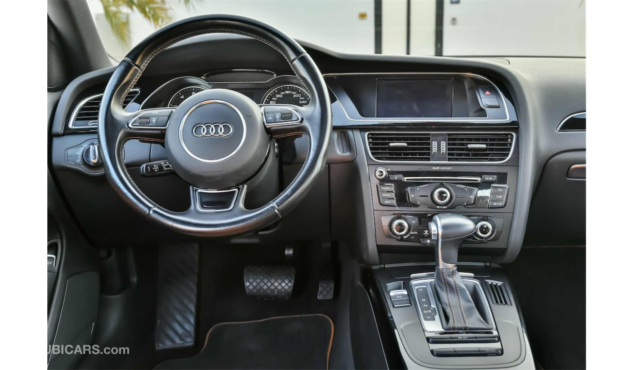 Audi A4 S-Line Quattro - Fully Agency Serviced - GCC - AED 1,058 Per Month - 0% DP