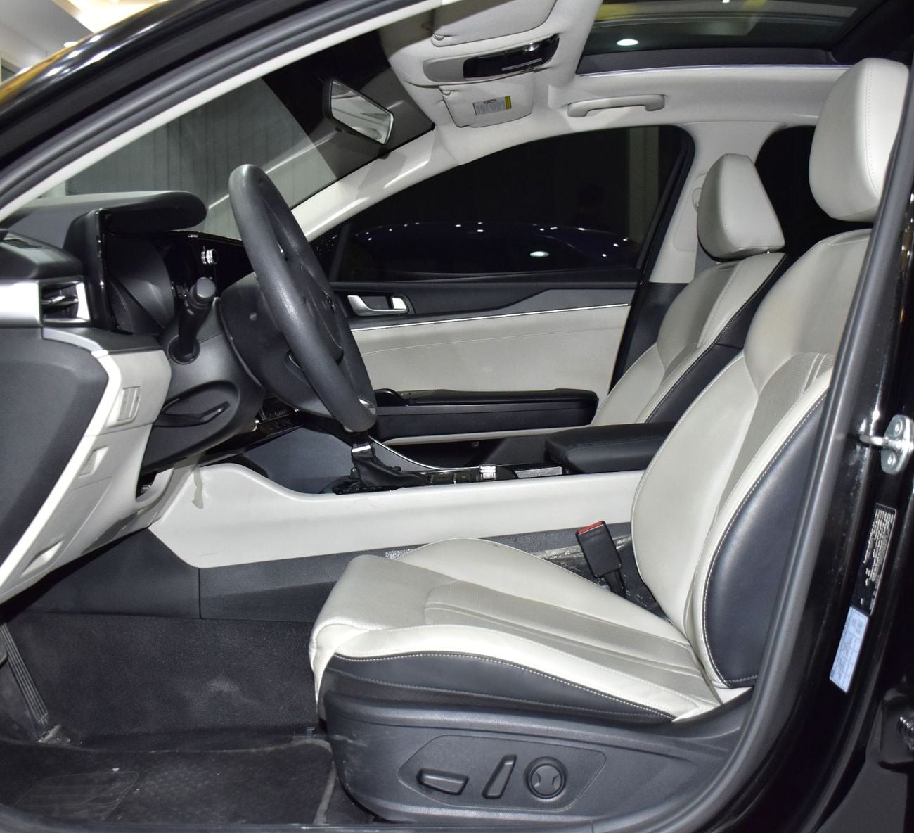 Kia K5 EXCELLENT DEAL for our KIA K5 ( 2023 Model ) in Black Color GCC Specs